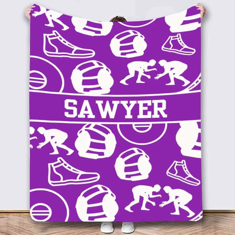 Personalized Sports Blanket Pre-Order