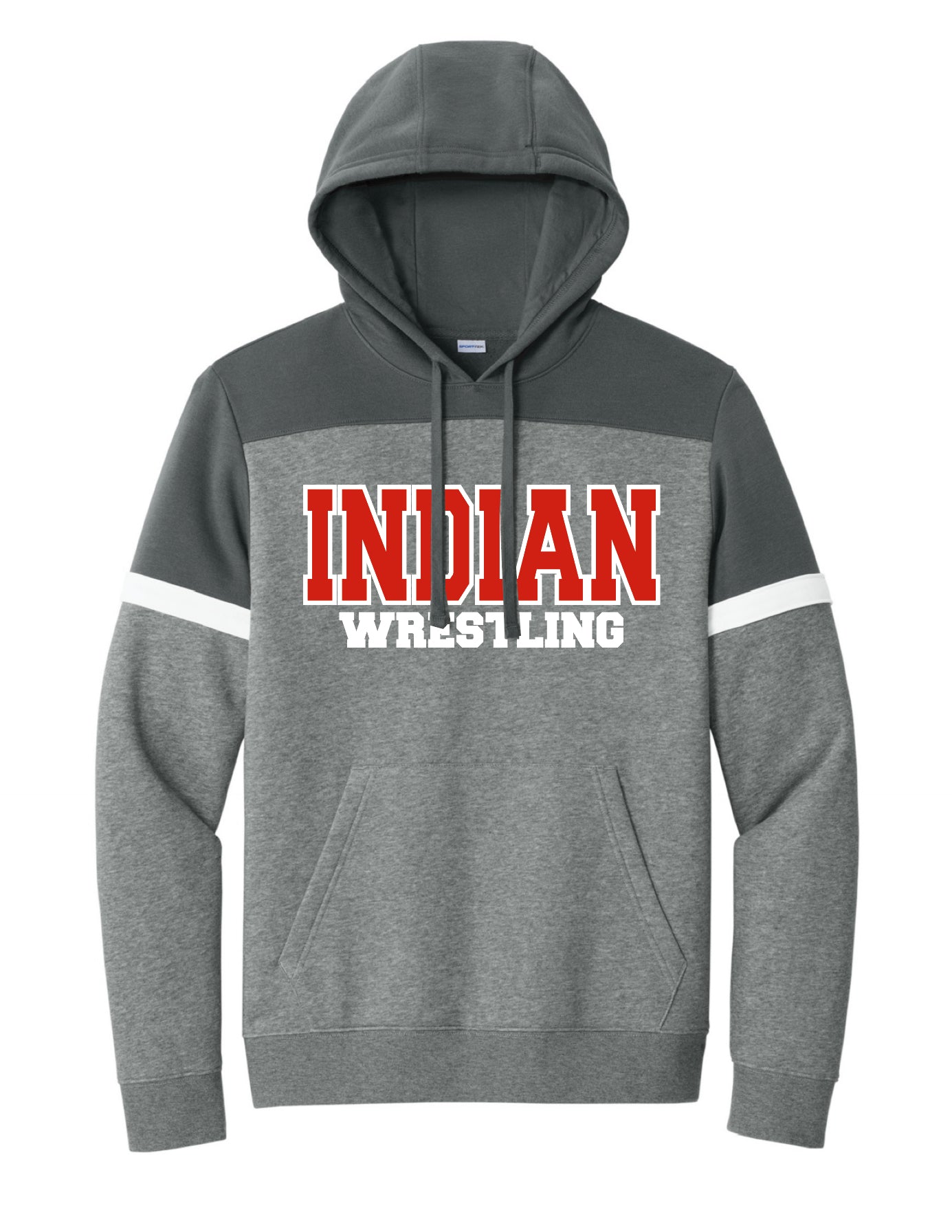 Indian Wrestling Drive Fleece Colorblock Hoodie