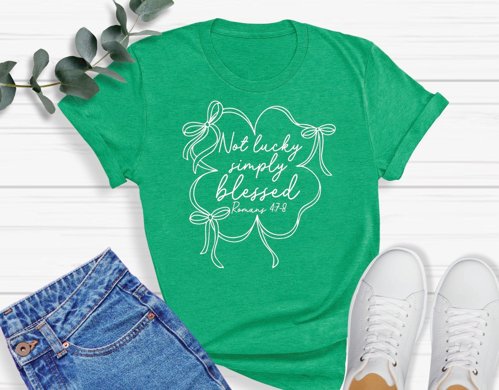 Simply Blessed Clover Unisex T-Shirt YOUTH & ADULT Pre-Order