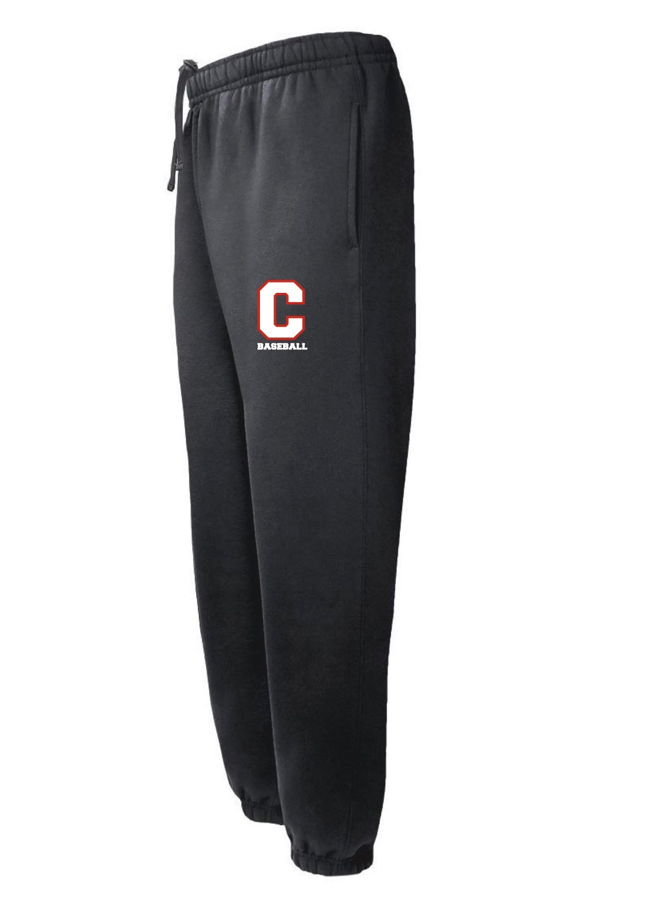 CHS Baseball Retro Sweatpants- Youth AND Adult Options - Black