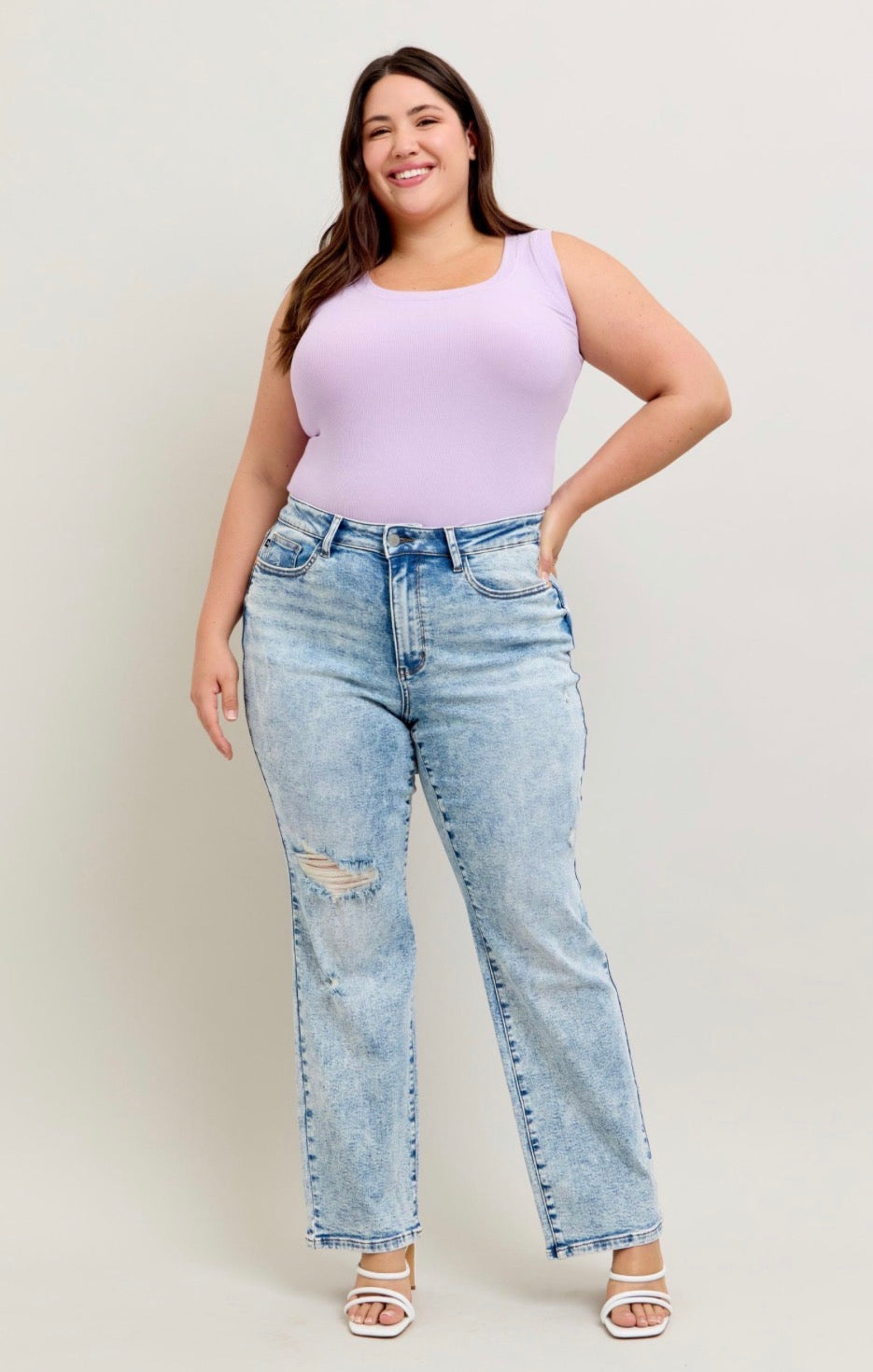 Joey Mineral Wash Denim Regular & Curvy