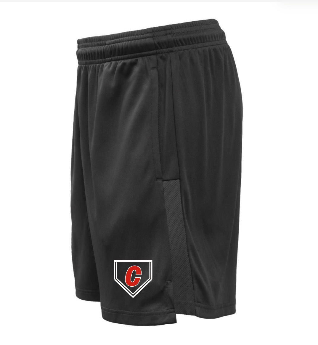 Carlisle Softball 7 in Revel Shorts with Pockets YOUTH & ADULT -Black
