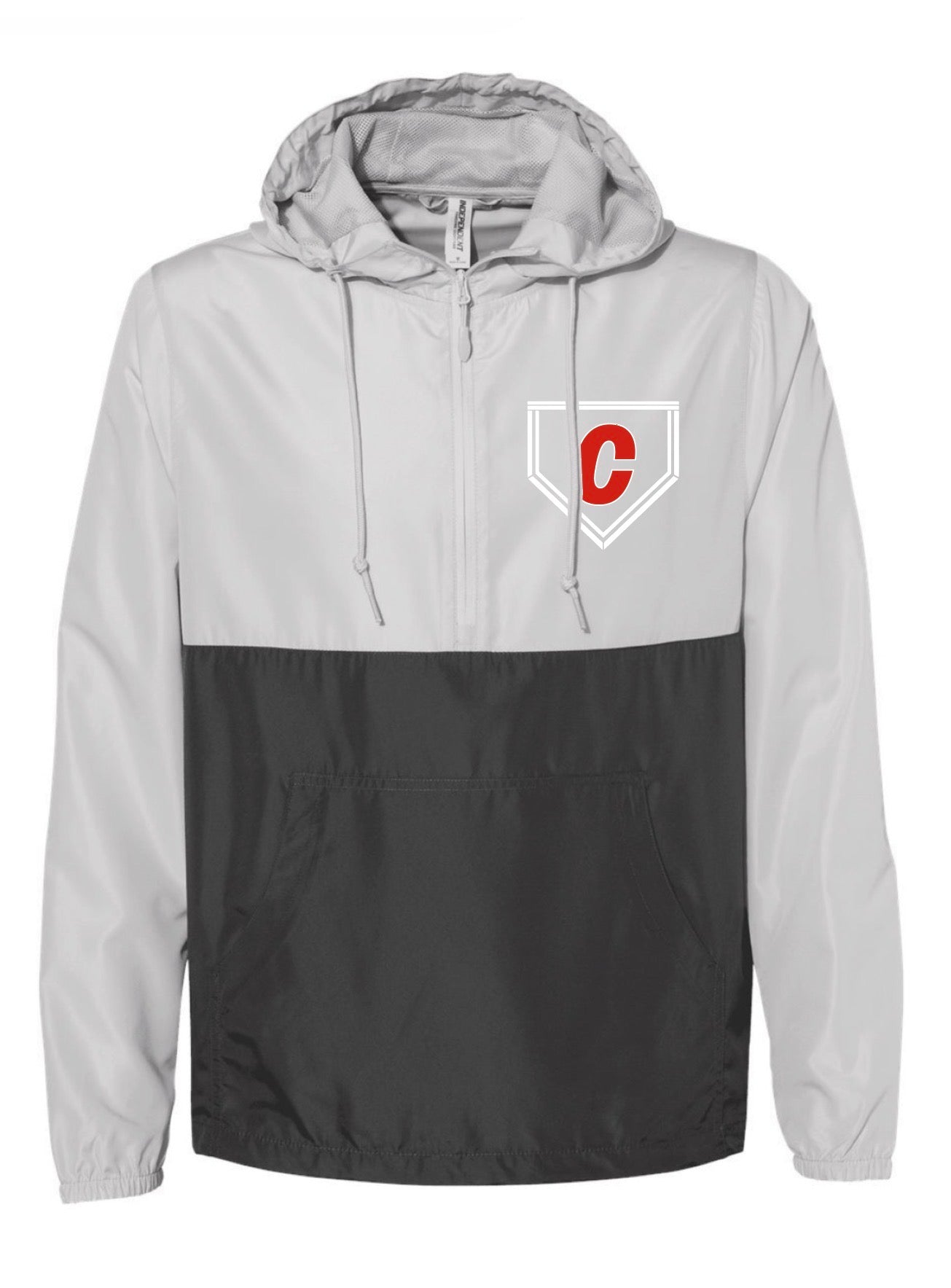 Carlisle Softball Unisex Lightweight Quarter-Zip Windbreaker Pullover Jacket