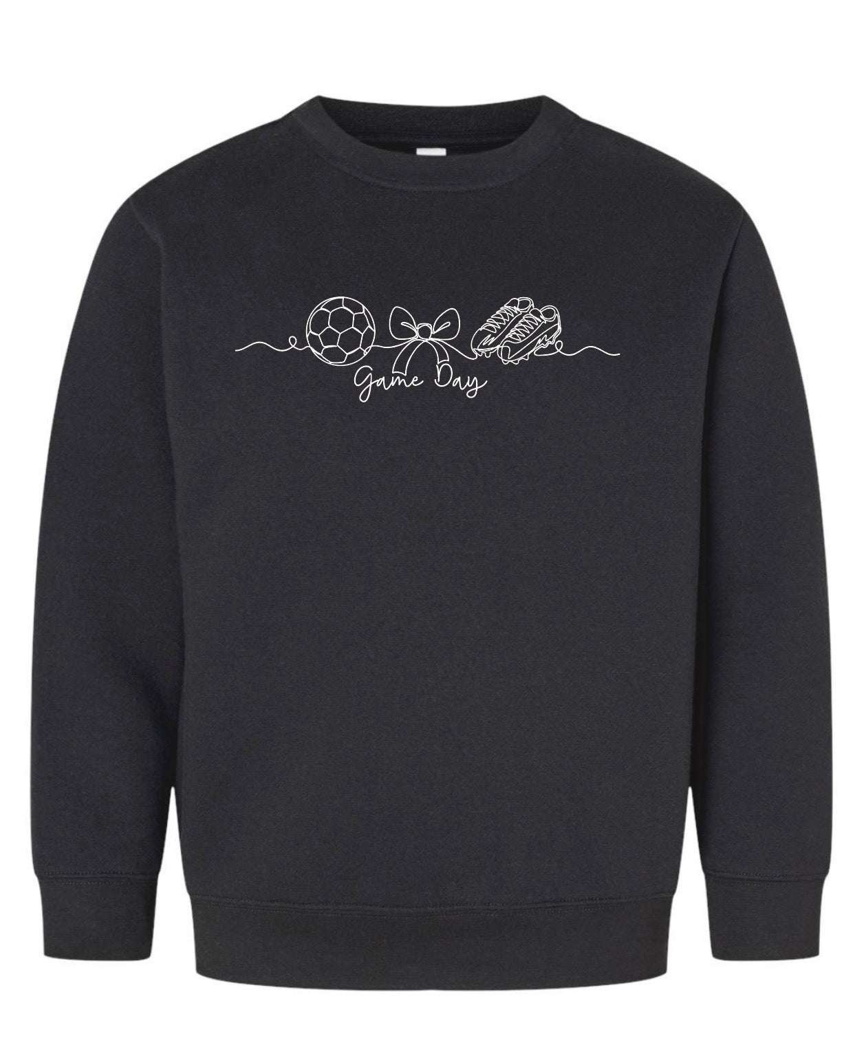 Soccer Game Day YOUTH Crewneck Sweatshirt