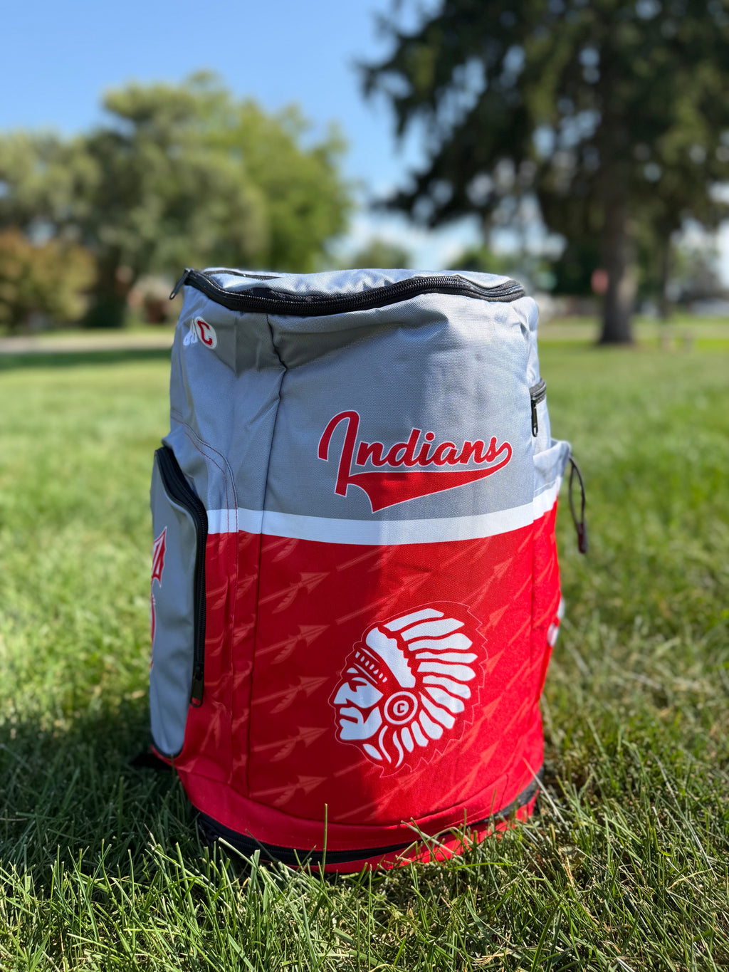 Indians Sublimated Backpack Pre-Order Personalization Available- Standard