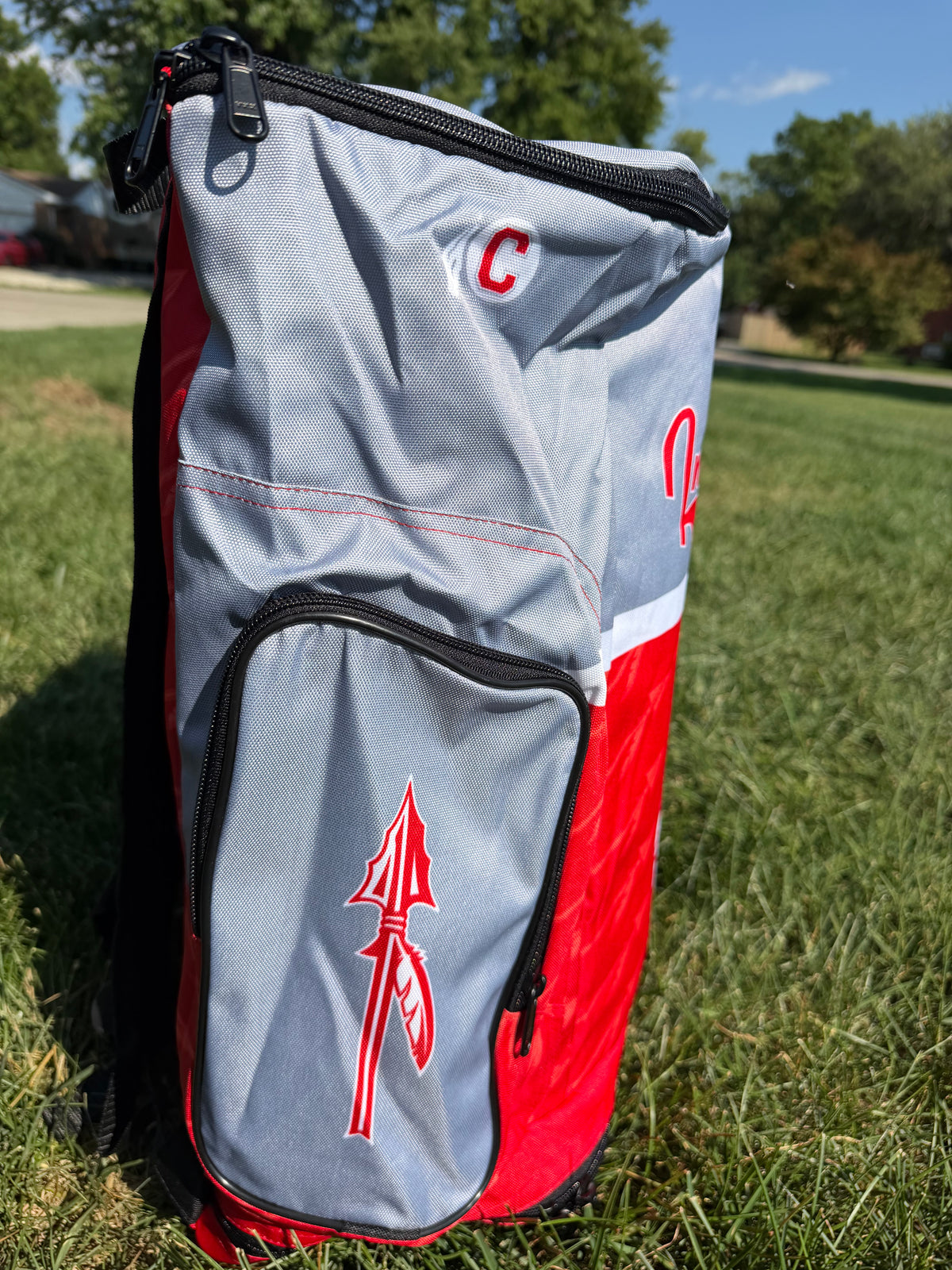 Indians Sublimated Backpack Pre-Order Personalization Available- XL (Fits a Basketball)