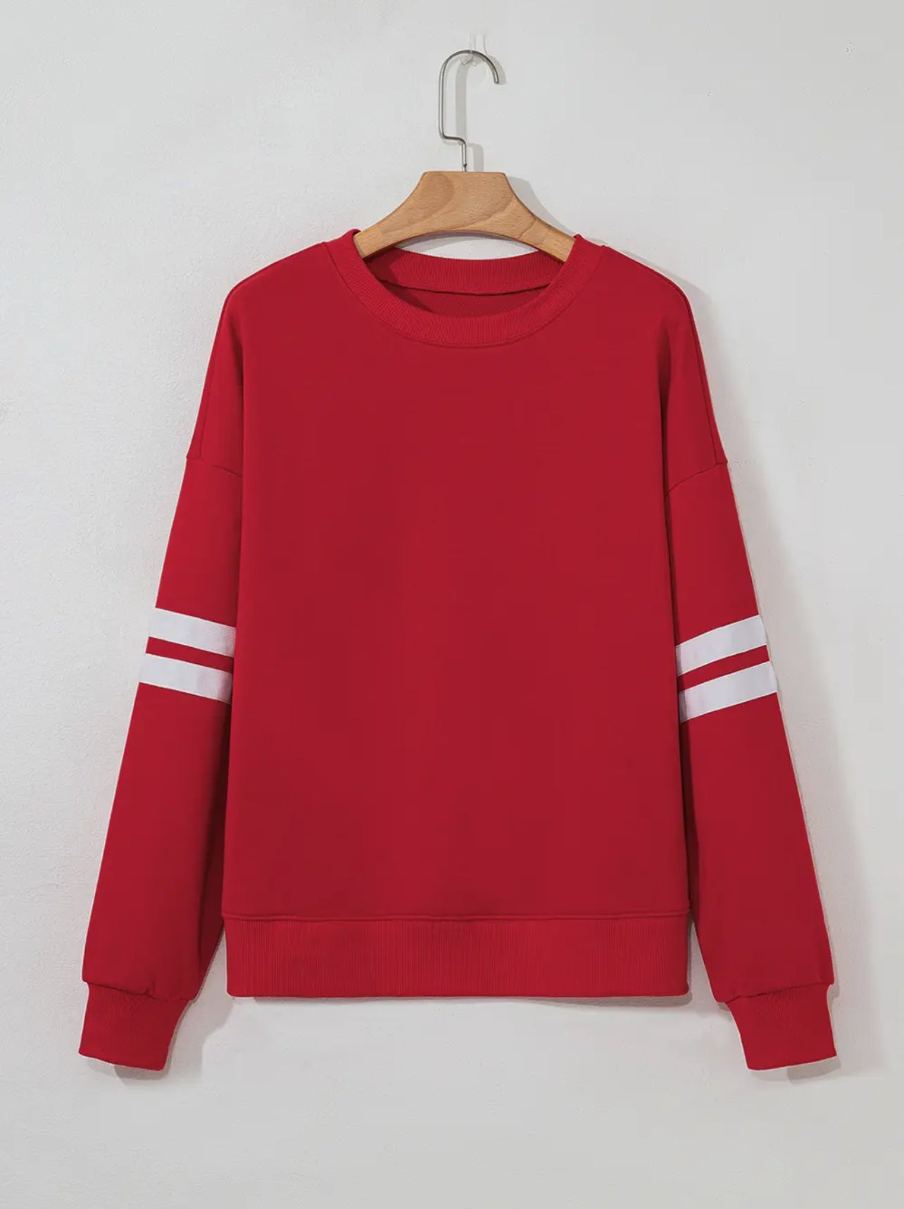 Varsity Striped Crew