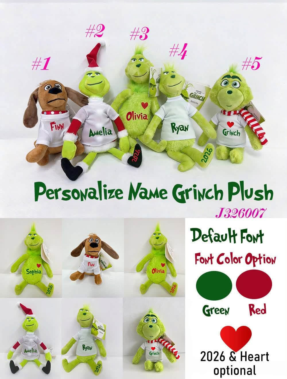 Custom Christmas Plushie
