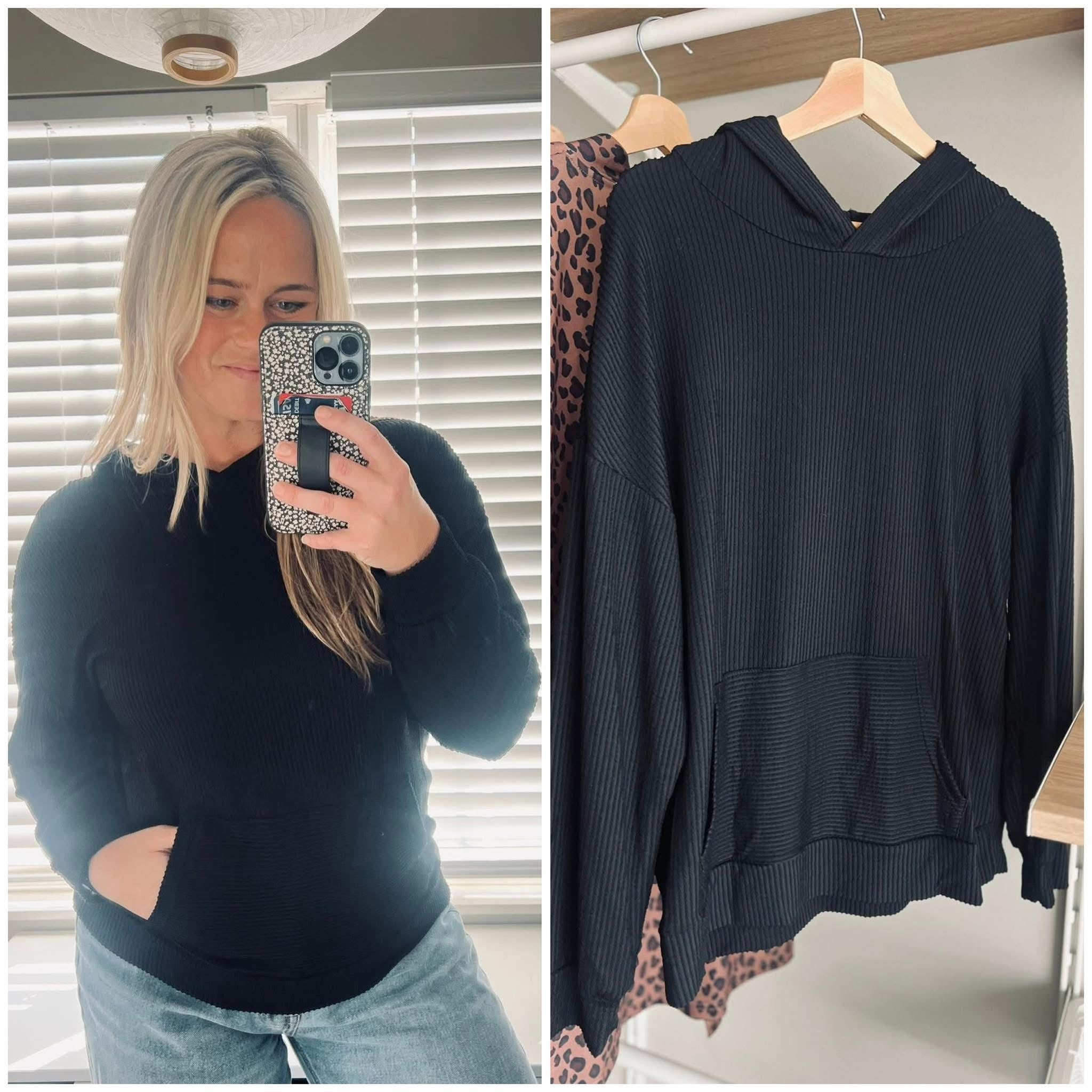 Kenna Ribbed Hoodie