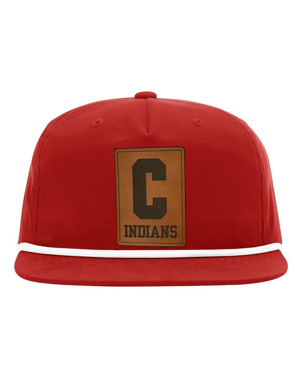 Carlisle Indians Leather Patch Umpqua SnapBack Rope Cap