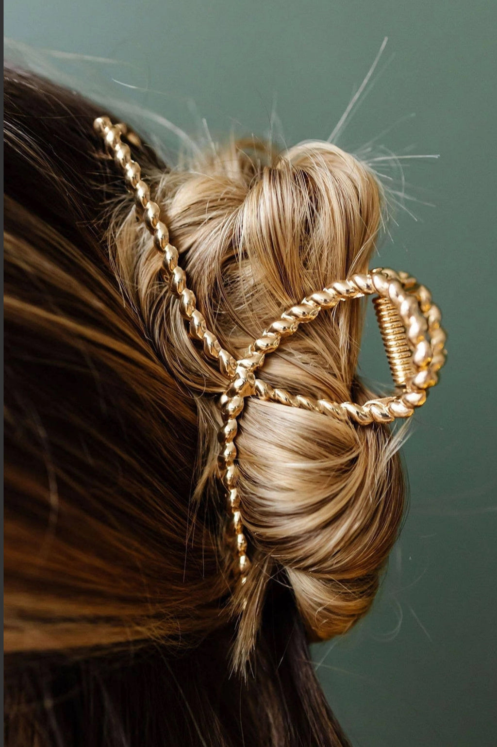 Gold Claw Clip