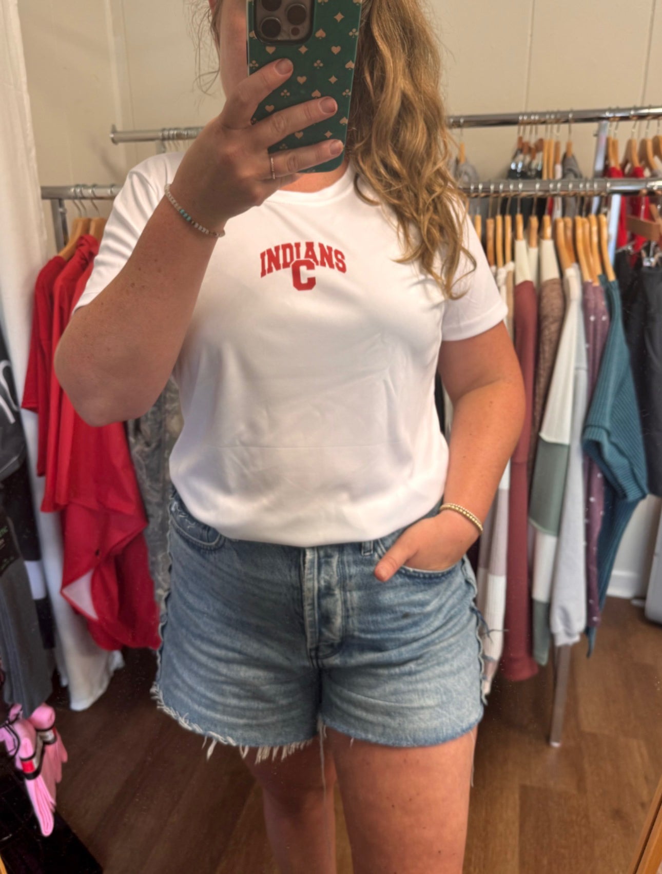 Women’s Dry Fit Indians T
