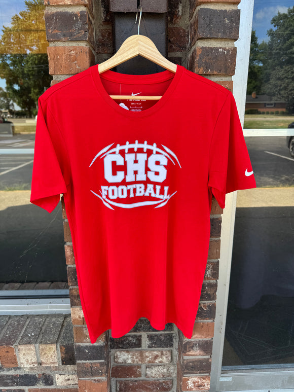 CHS Football Nike Dri-FIT Cotton/Poly Tee