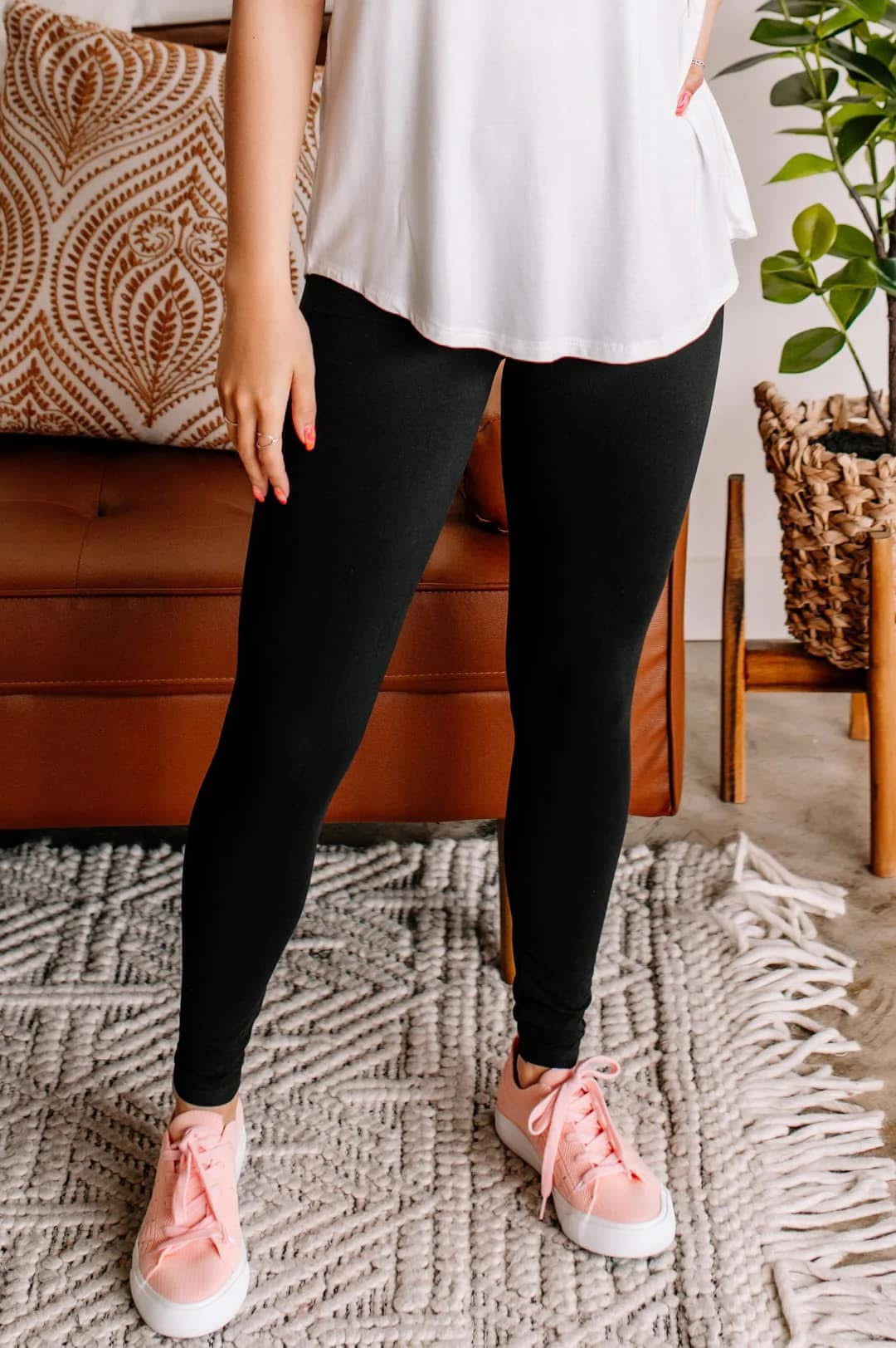 Anchored Arrows ClassicComfort Full Length Leggings - No Pocket