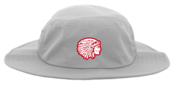 Embroidered Indian Manta Ray Boonie Hat