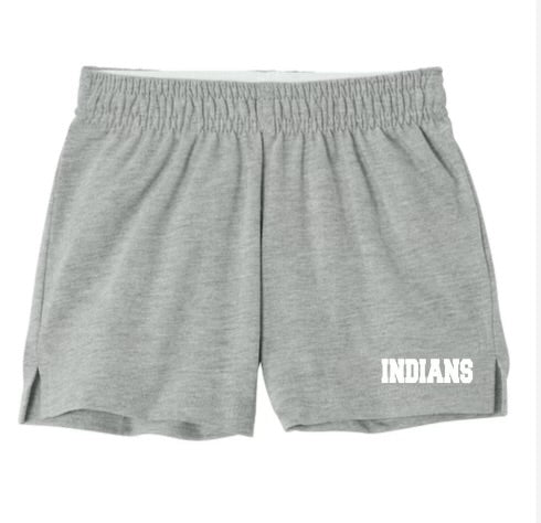 Indians Jersey Knit Squad Shorts- YOUTH & ADULT