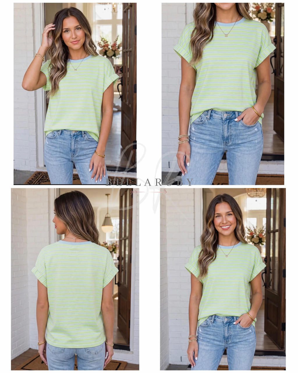 Blair Cuffed Sleeve Top Pre-Order