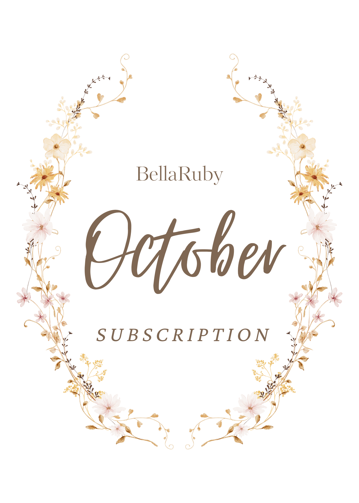 BellaRuby October Subscription Box - Ordering Closes 9/7/26 at Midnight